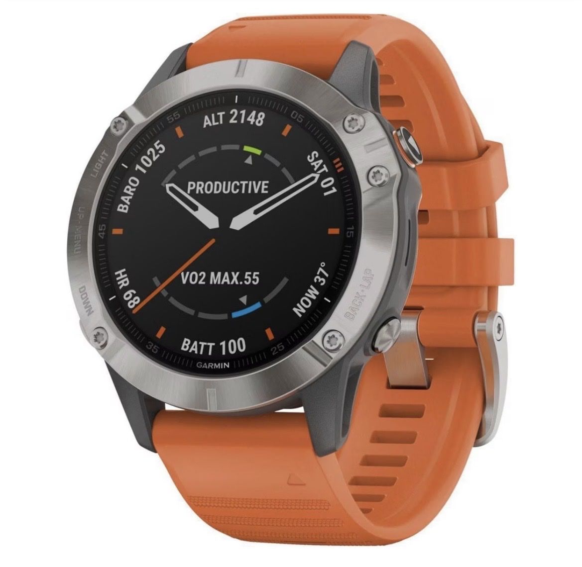 Garmin Smartwatch: Garmin Fenix 6 Sapphire Titanium – Usato da Bonaduz venduto da lar_7t2x 1