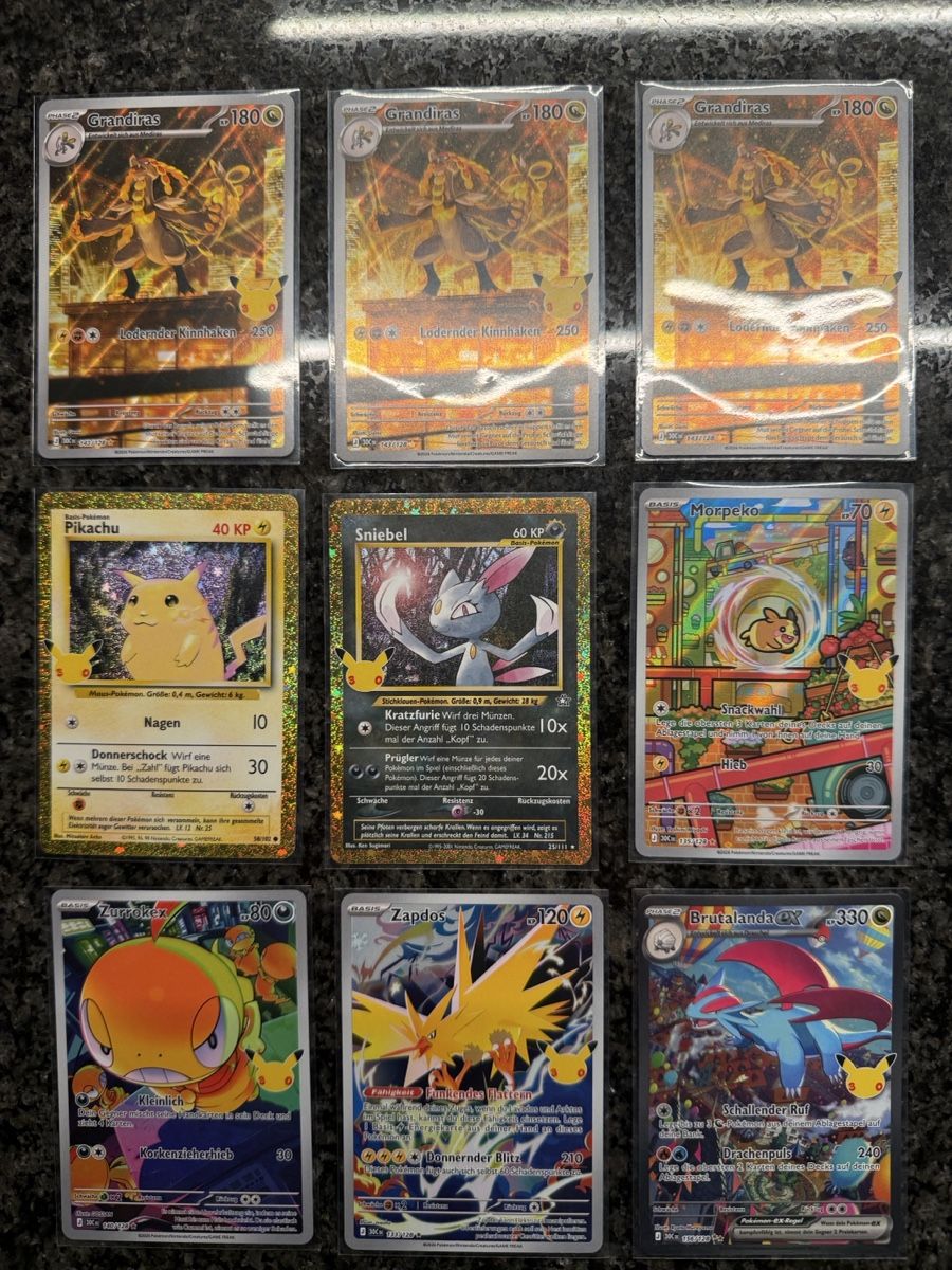 Pokémon Carte collezionabili: Pokémon 30th Kollektion DE – Nuovo (secondo la descrizione) da Wangen b. Olten venduto da Toni933