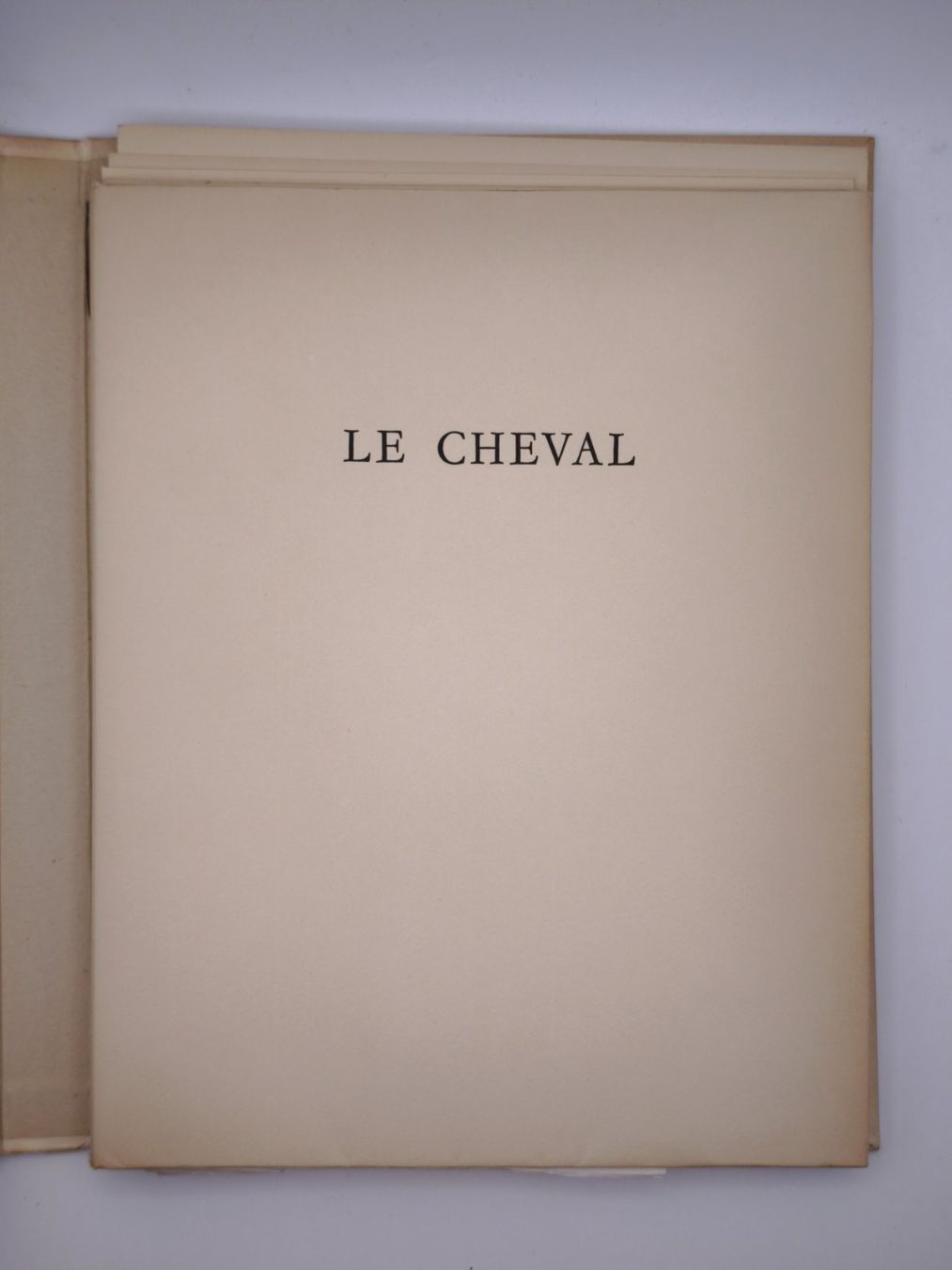 Libri: PRESSENDRUCKE - LE CHEVAL - LAURE DELVOLVE - BUFFON – Usato da Goldach venduto da Gaip 1