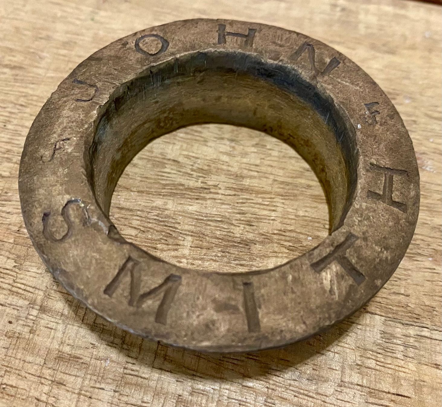 Sonstiges: Antiker JOHN SMITH Bierfass Gewindeverschlussring England – Gebraucht aus Root von ENGLAND-TREASURES 1