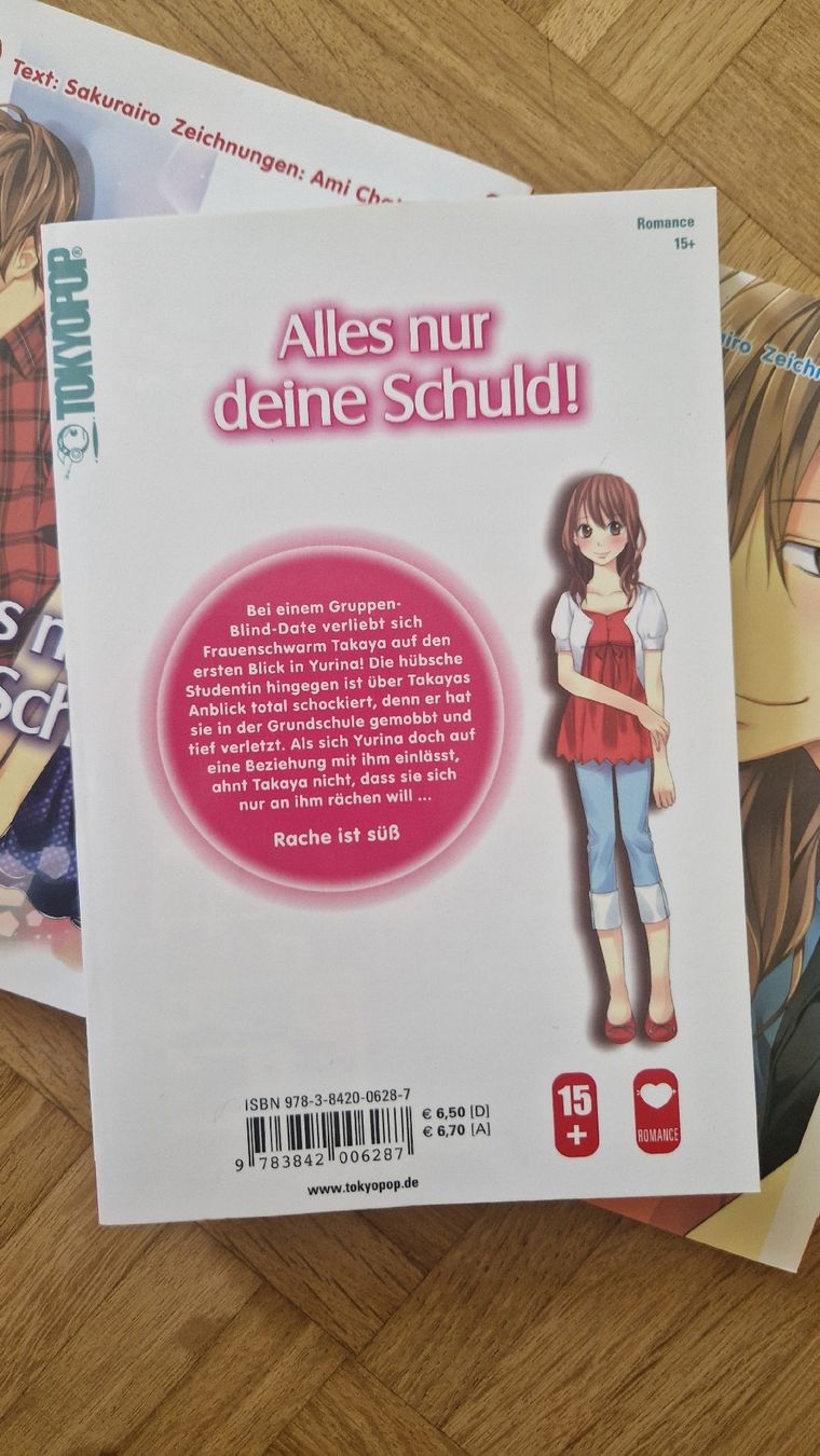 Fumetti: Manga "alles nur deine Schuld" 1-3 – Usato da Zürich venduto da Kaname_Madoka 1