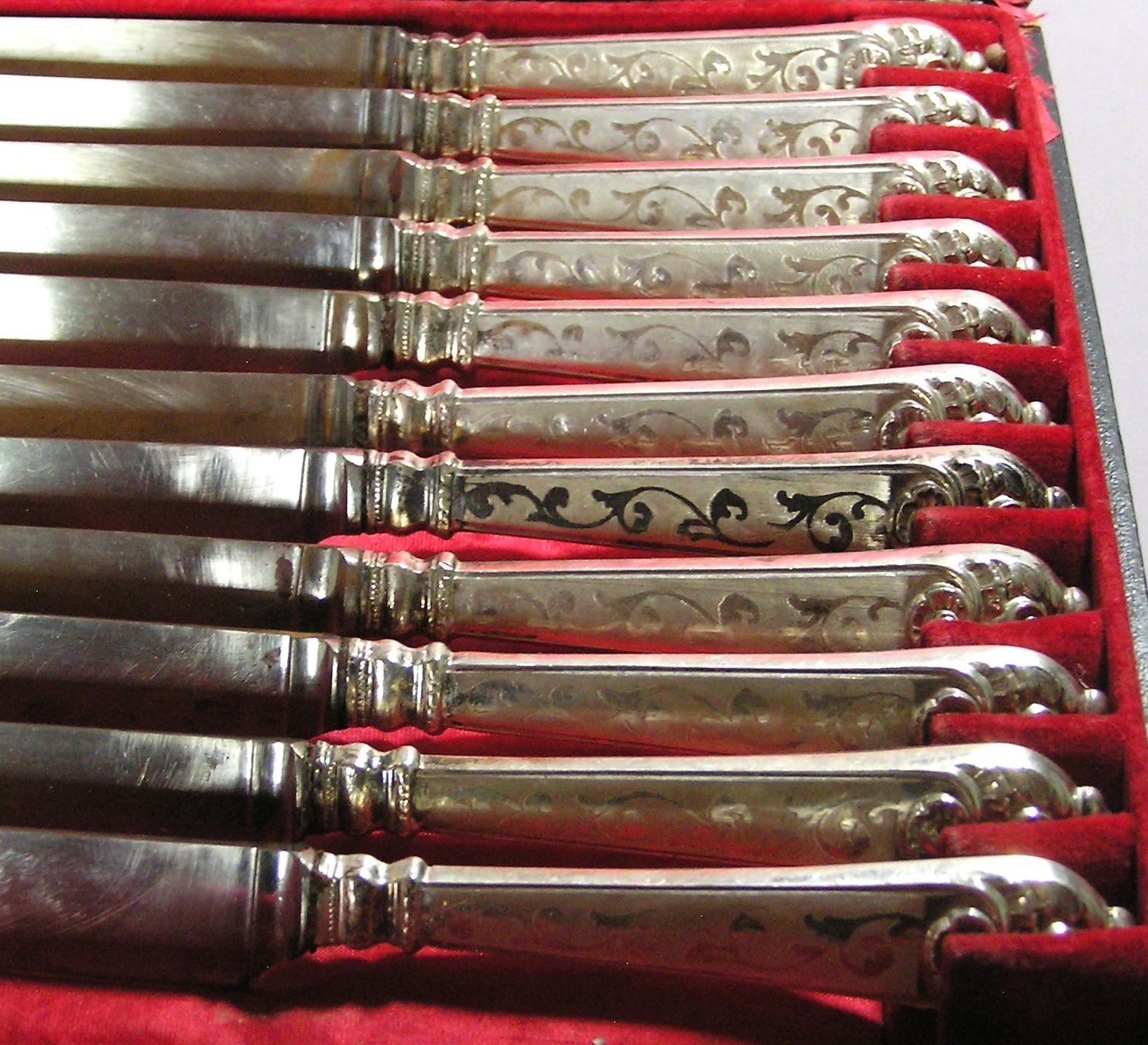 Messer: 12 ANTIKE DESSERTMESSER OBSTMESSER – Gebraucht aus Grenchen von Antique-hunter 5
