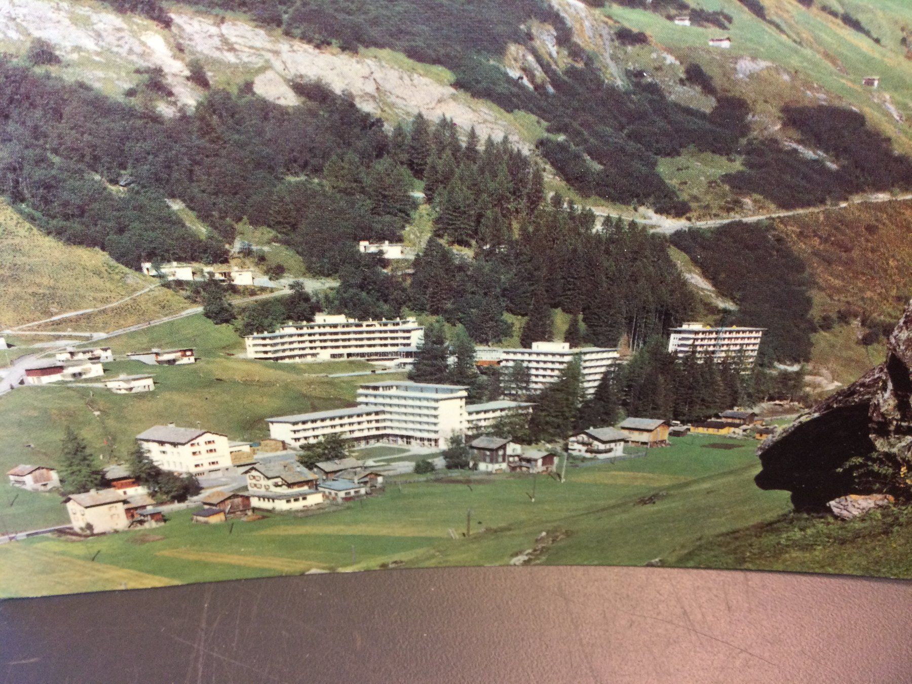 Cartoline postali: Alte Ansichtskarte Bad Vals mit Kurhaus – Usato da Wangen SZ venduto da kuriosum12 1