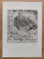 Exlibris Willi Geiger - Original Radierung