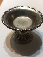 Früchteschale metall für die Puppenstube, Vintage, 3 cm hoch
