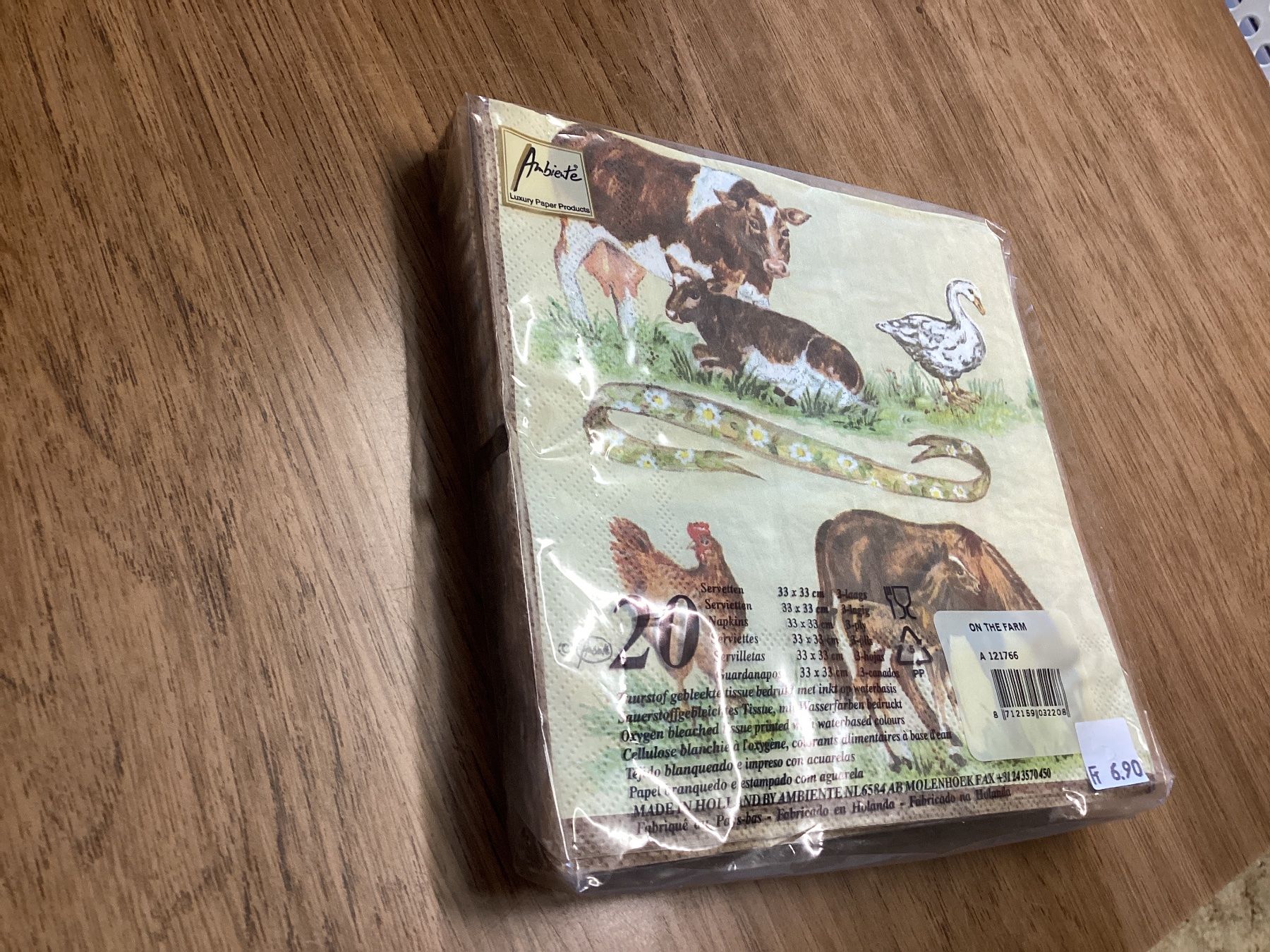 Tovaglioli: Ambiente Servietten "On the Farm" 15 stk – Nuovo (secondo la descrizione) da lyss venduto da Dsll 1