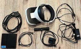 PSVR Komplettset PS4 - VR Brille + 2x Move + Aim Controller