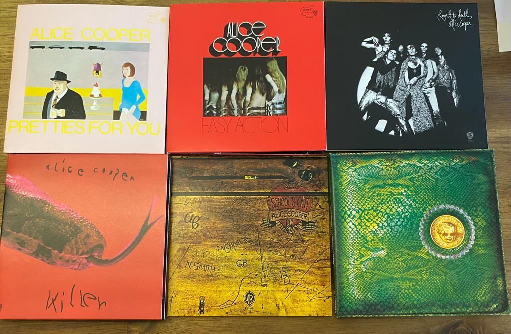 CDs: ALICE COOPER 15 CD's The Studio Albums – Neu (gemäss Beschreibung) aus Belp von B7L0 3