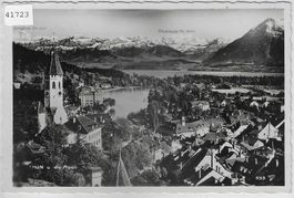 Thun und die Alpen