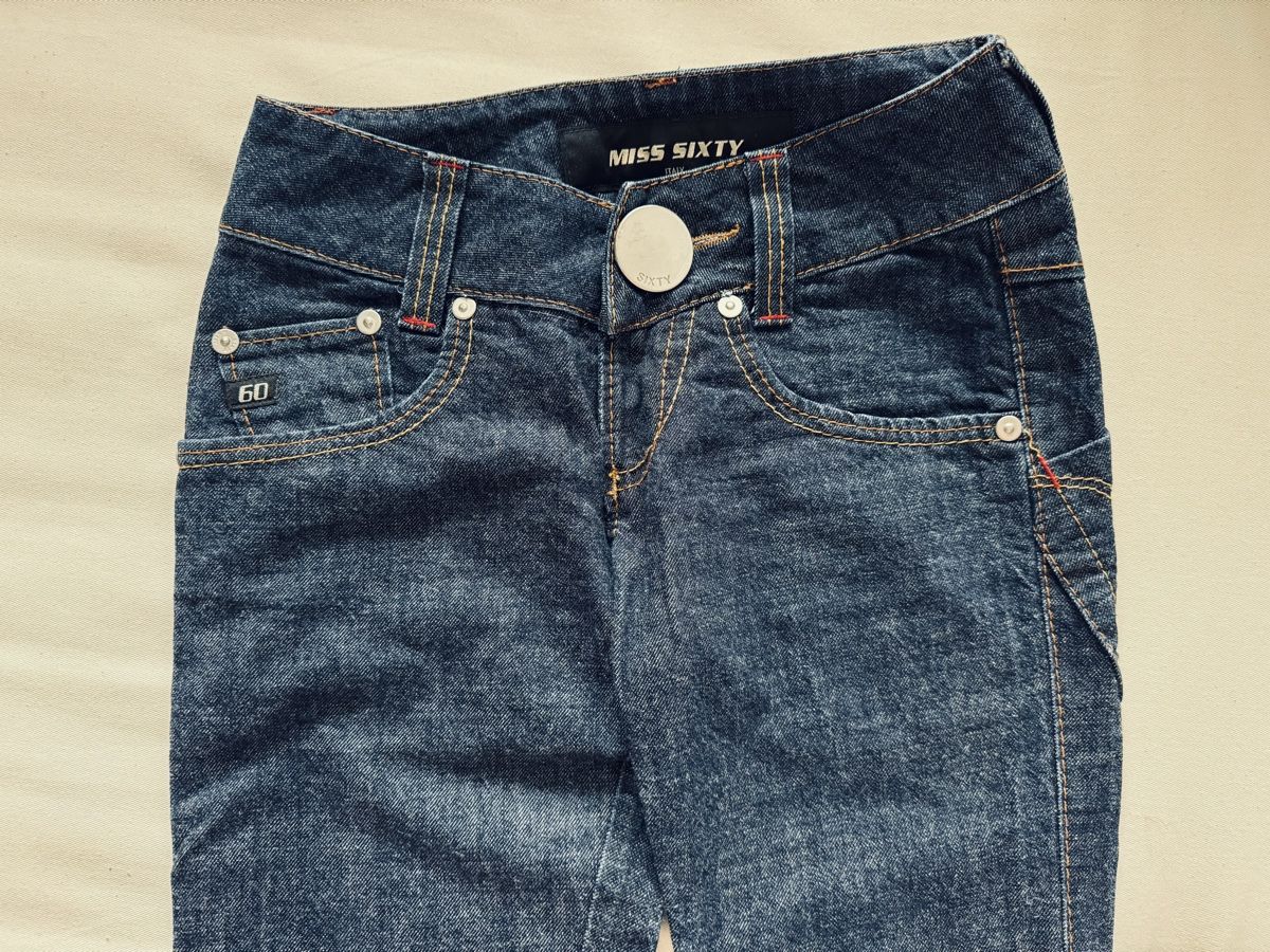 Miss Sixty Jeans: Miss Sixty Baggy Jeans 👖 Grösse 25 ❤️ Vintage ✨ Neuwertig  – Neu (gemäss Beschreibung) aus Zuerich von Koralle8 2