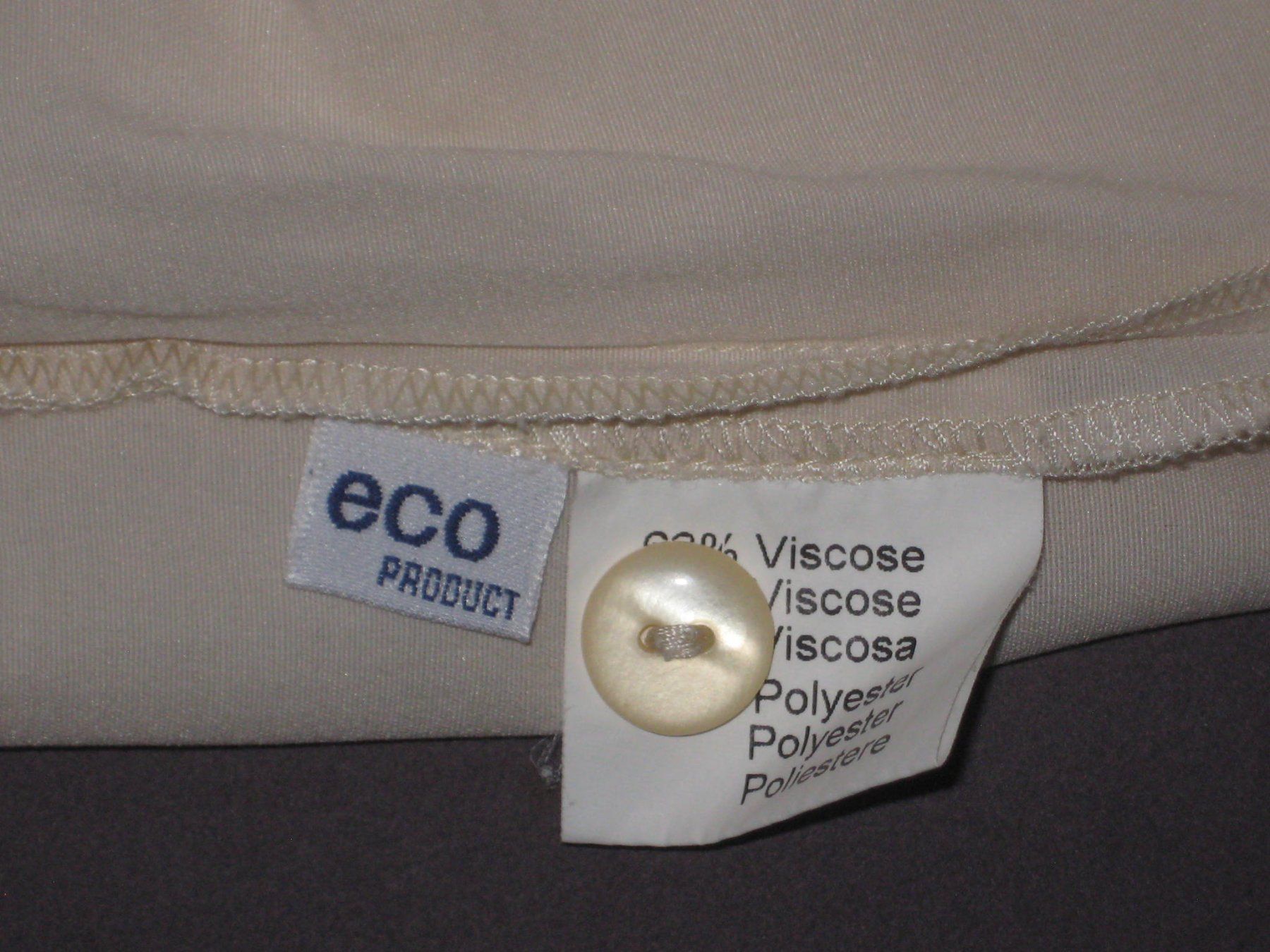 Pantaloni: Sommerhose ecru / creme Grösse L – Usato da Füllinsdorf venduto da Schlupp 3