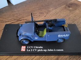 Citroën 2CV Pick-up Jules à canon 1:43, Auto Plus