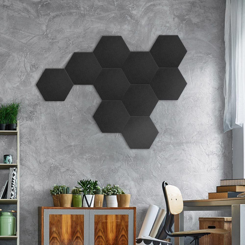 Altri accessori: Akustikplatten Hexagon selbstklebend SLIVA - Schwarz – Nuovo e nell'imballaggio originale da Wallenwil venduto da toesstal-vertrieb