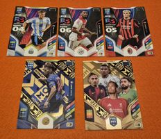 Cartes FIFA 365 panini lot de 6 cartes état neuf