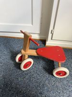 Holzroller Dreirad rot