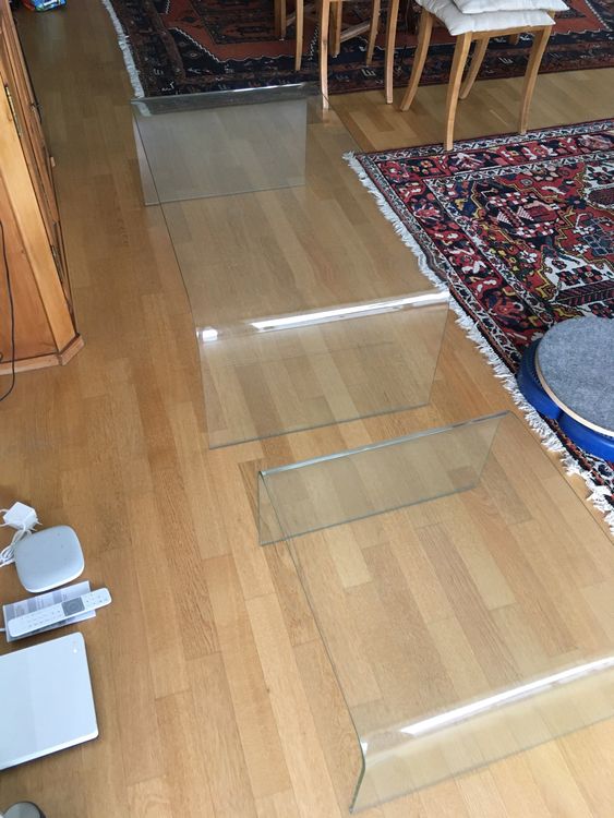 Salontische Glas gross+klein 1