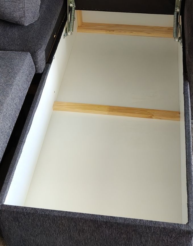 Sofas: Schlafsofa Ecksofa Jysk Vejlby grau Stoff Ecksofa – Gebraucht aus Thun von ste_qd62 4