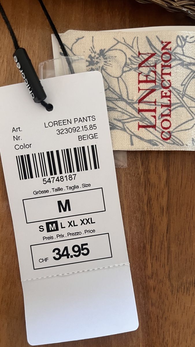 Pantalons: Leichte Leinenhose, Grösse M – Neuf (Voir description) à Laupen BE par Rohe5500 5