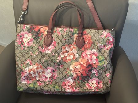 Gucci Blooms Shopper pink