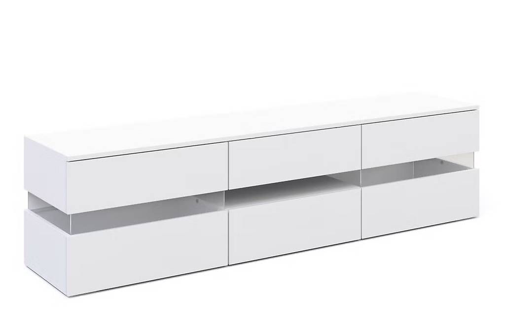 Gonser Mobili TV: Meuble TV blanc moderne, bon état – Usato da Boudry venduto da dam_88y6 1