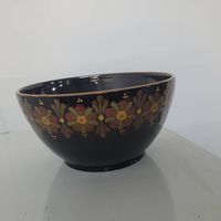Schöne Vintage Keramik Schüssel, Handbemalt, Top Zustand!