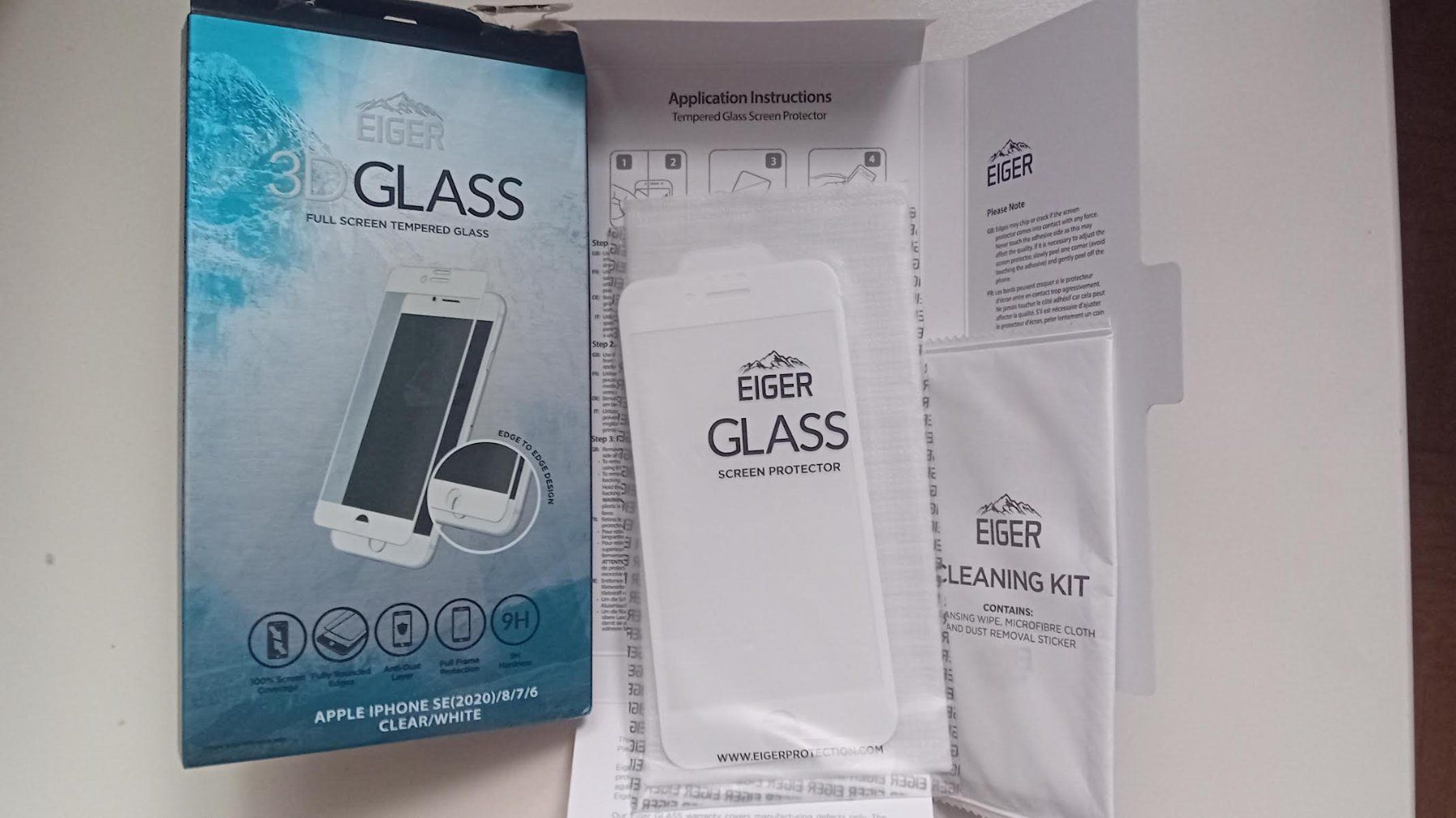 Panzerglass Covers & Schutzfolien: Panzerglas iPhone SE (2020) 8/7/6 – Neu und originalverpackt aus Salez von Robe12 2