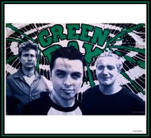Fahne *Green Day* - Nr. J-8457
