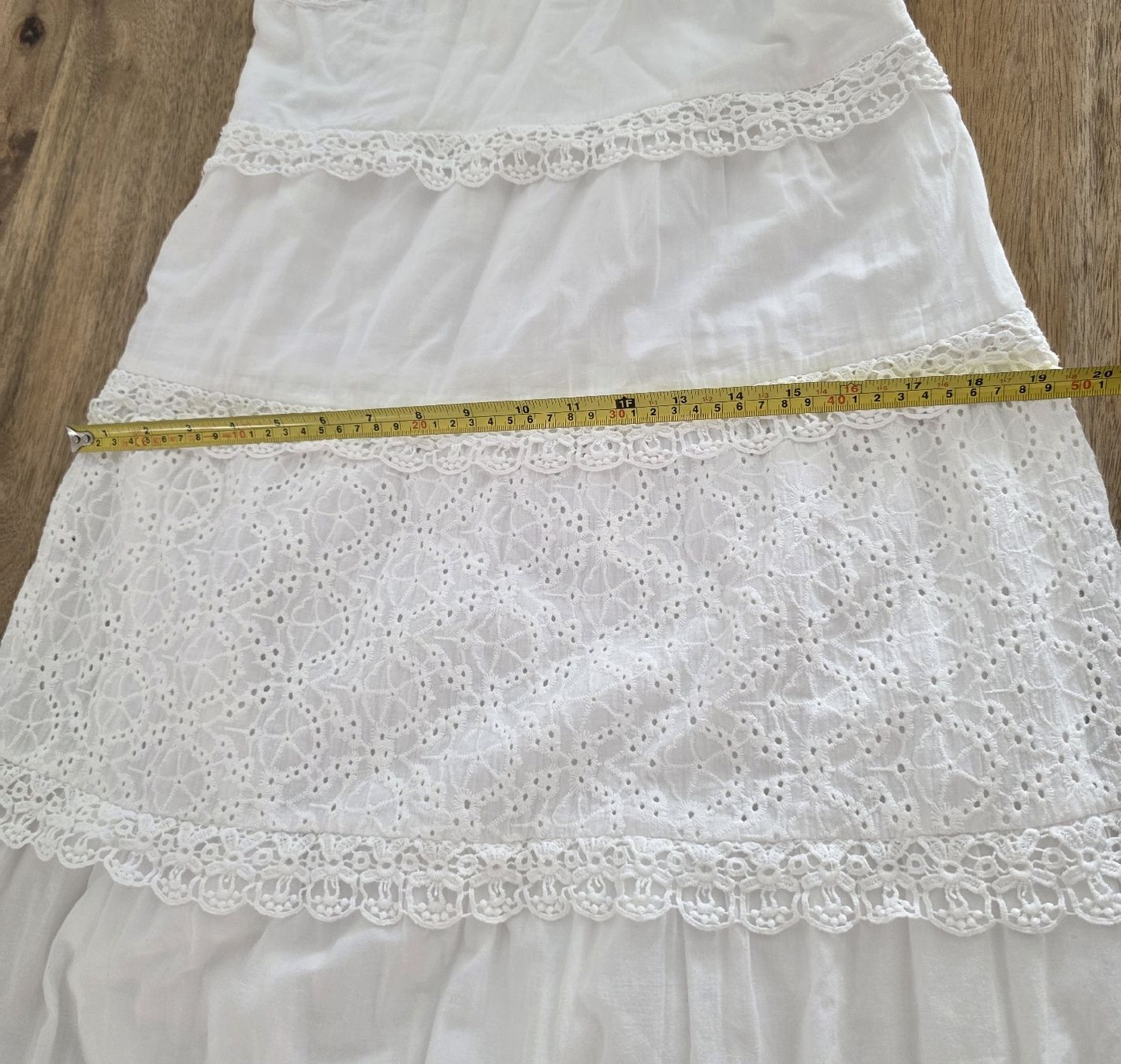 Vestiti: Wunderschönes, weisses Sommerkleid , Grösse L – Usato da Rheinsulz venduto da Gilea 7