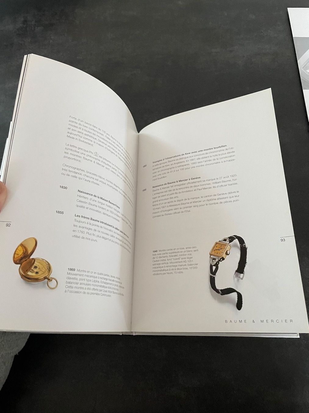 Bücher: Livre Catalogue Baume & Mercier 2006 – Gebraucht aus Vallamand von Bricbracbroc82 7