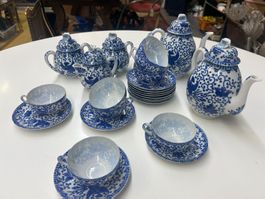 25-teiliges Porzellan Kaffeeset Japanisches Porzellan