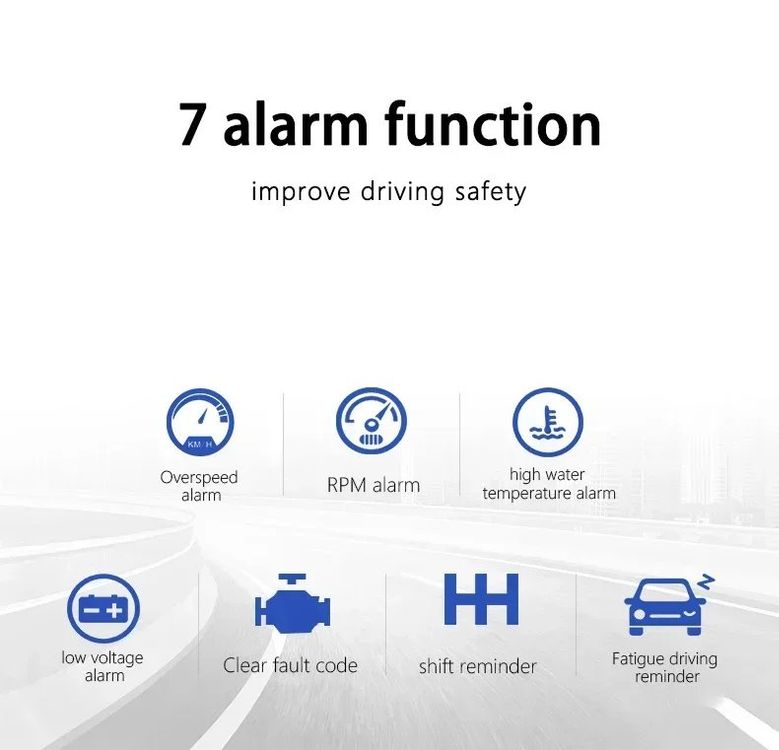 NEU OBD2 EUOBD Head Up Display HUD / Affichage Tête Haute (Neu und ...