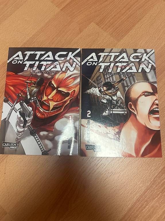 Regale: Attack on Titan 1-2 – Gebraucht aus Lupfig von yas_vsb2
