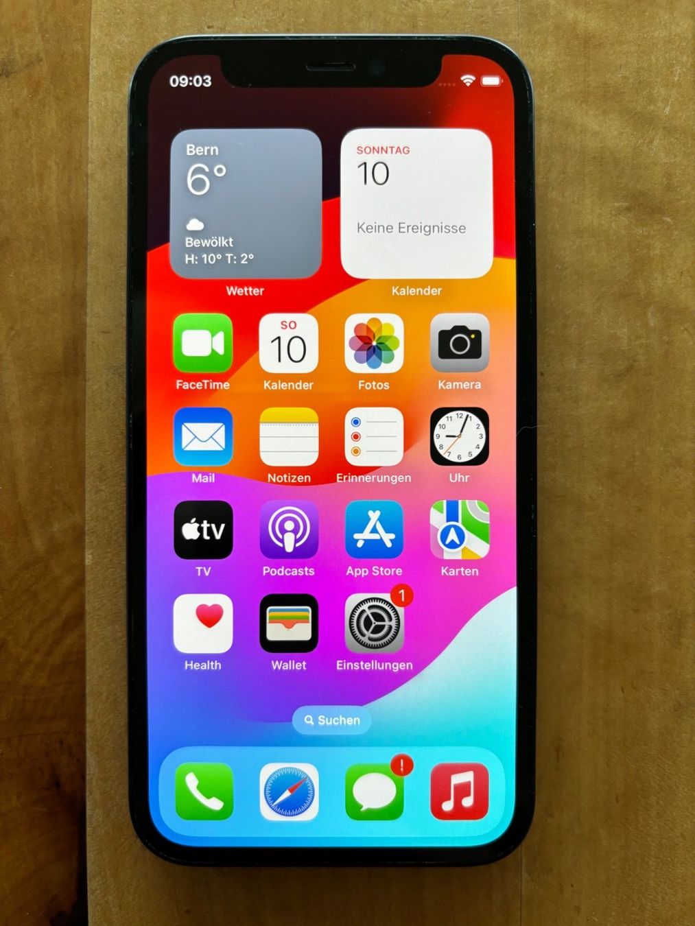 Apple Handys / Smartphones: iPhone 12 mini black 128GB – Gebraucht aus Lyss von  1