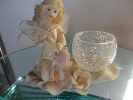 Fee Figur mit Teelichthalter