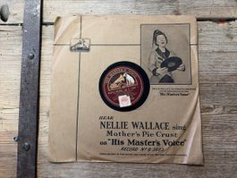 Schallplatte His Master's Voice Puzzle Record No. 1