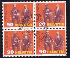 ET 4er Block Schweiz Thailand 1997