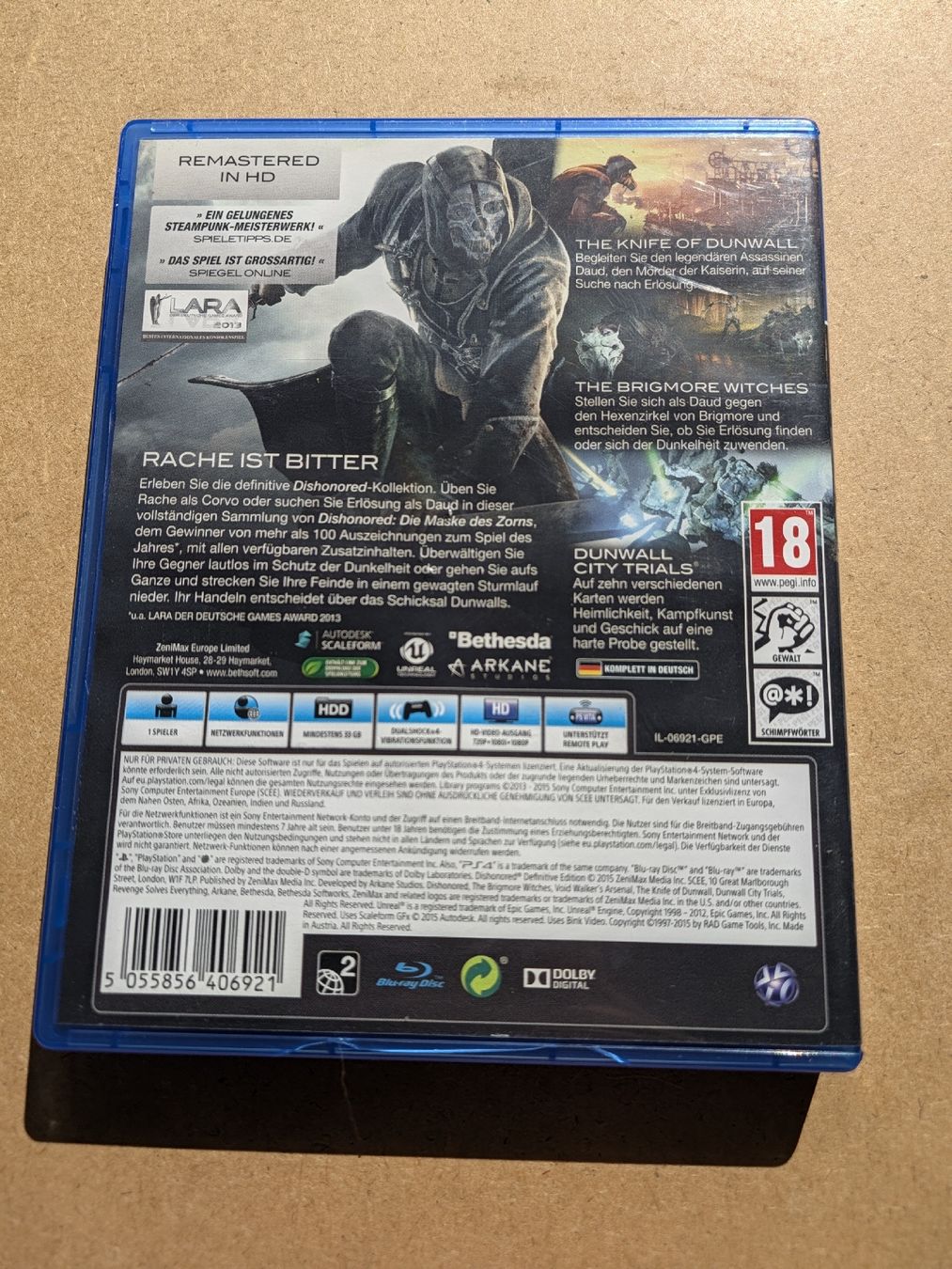 Giochi: Dishonored Definitive Edition PS4 – Usato da Chur venduto da FreakofRarity 2