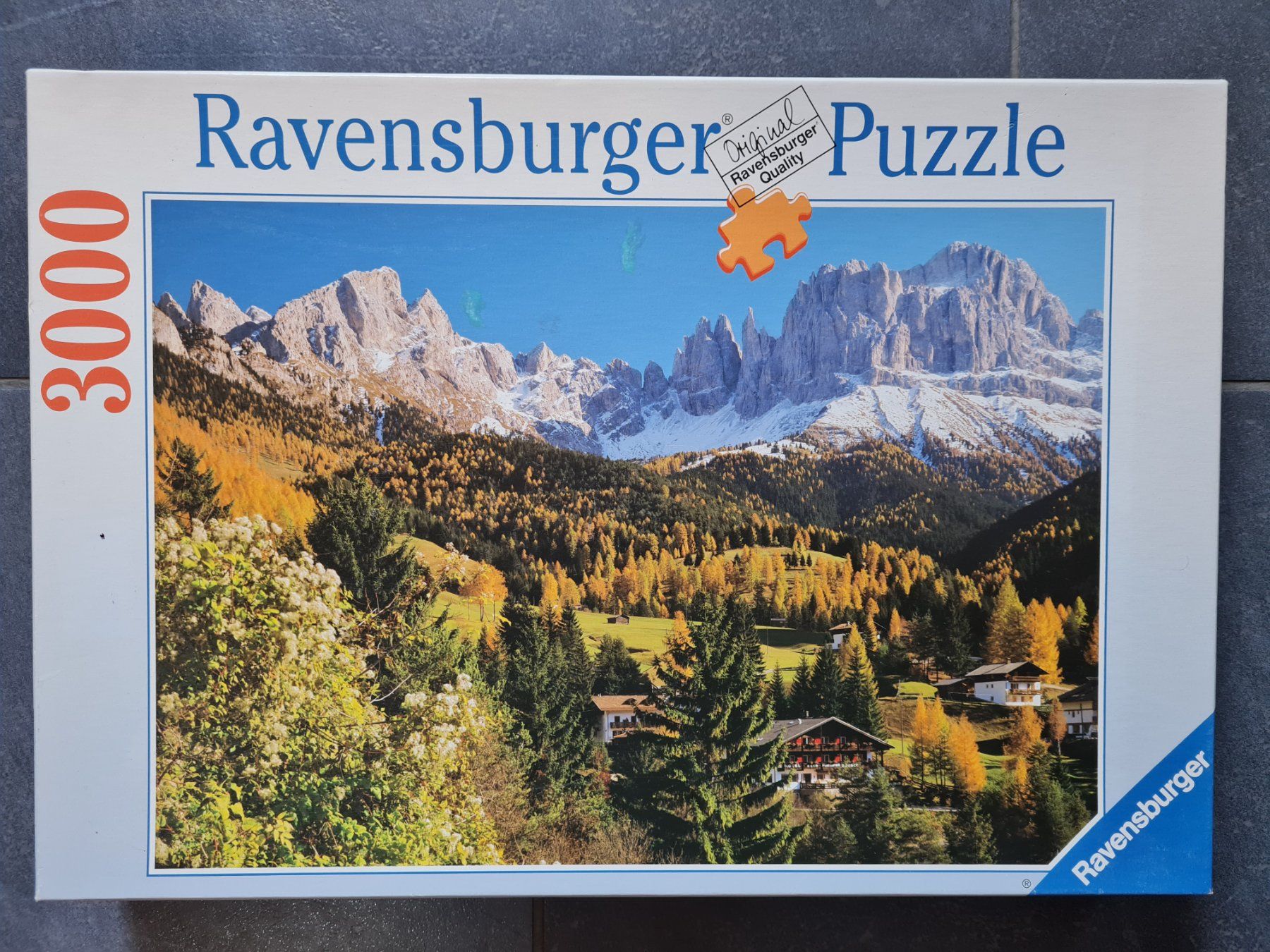 Ravensburger Puzzles: Neu Puzzle "Dolomiten" 3000 Teile – Neu und originalverpackt aus Ochlenberg von Crashdown