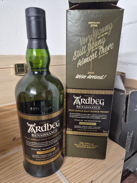 Ardbeg Renaissance 1998-2008 Islay Single Malt Whisky RAR! (Gebraucht ...