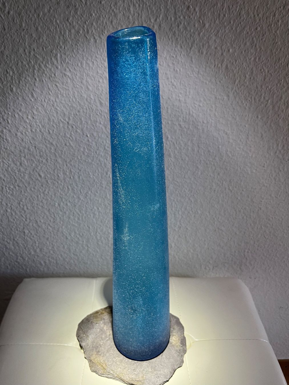 Murano Vasen & Gefässe: Scavo Vase türkisblau, Murano – Gebraucht aus Männedorf von Maru83