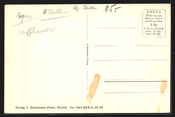 Cartoline postali: Stetten, Restaurant am Centralplatz, Kir – Usato da Berlin venduto da bartko-reher 1
