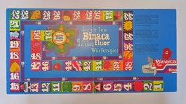 Binaca Fluor Würfelspiel / Karton 1 x gefaltet ±70er Jahre