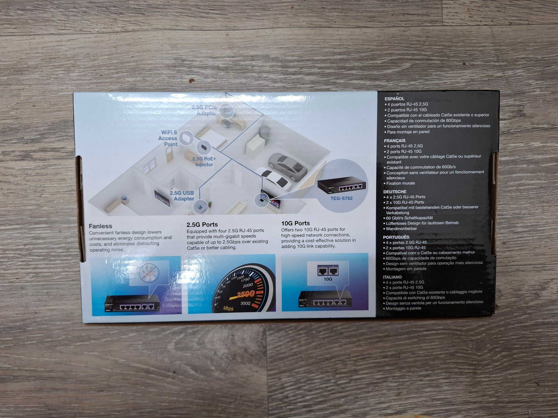 Trendnet Hub & Switch: Trendnet TEG-S762 10Gbit Switch – Usato da Wila venduto da luc_jq7c 3
