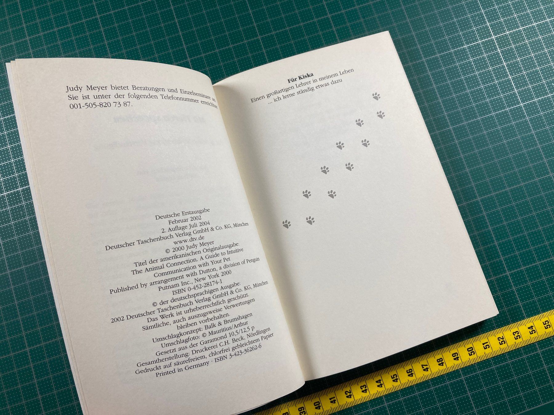 Libri: Judy Meyer: Mit Tieren sprechen – Usato da Lenzburg venduto da fh1 2