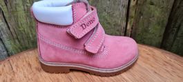 DENO Kinderboots Echtleder Stiefel gr28 Pink💕Herzig💕(600)