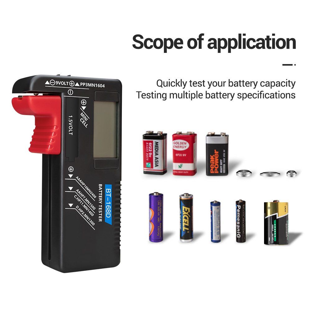 Batterie: testeur de batterie  Batterietester – Nuovo e nell'imballaggio originale da Delémont venduto da abonprix
