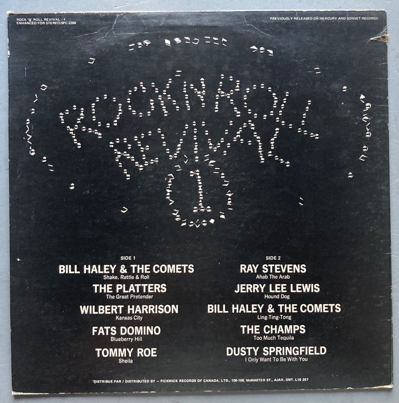 Dischi in vinile: DIVERS ARTISTES - ROCK 'N ROLL REVIVAL – Usato da Poliez-Pittet venduto da Newtown-Records 1