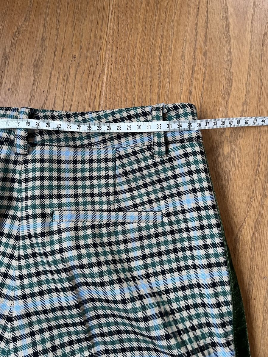 Pantaloni: P.A.R.O.S.H. Hose Gr. XS, Wolle, kariert – Usato da Wädenswil venduto da Iana32 4