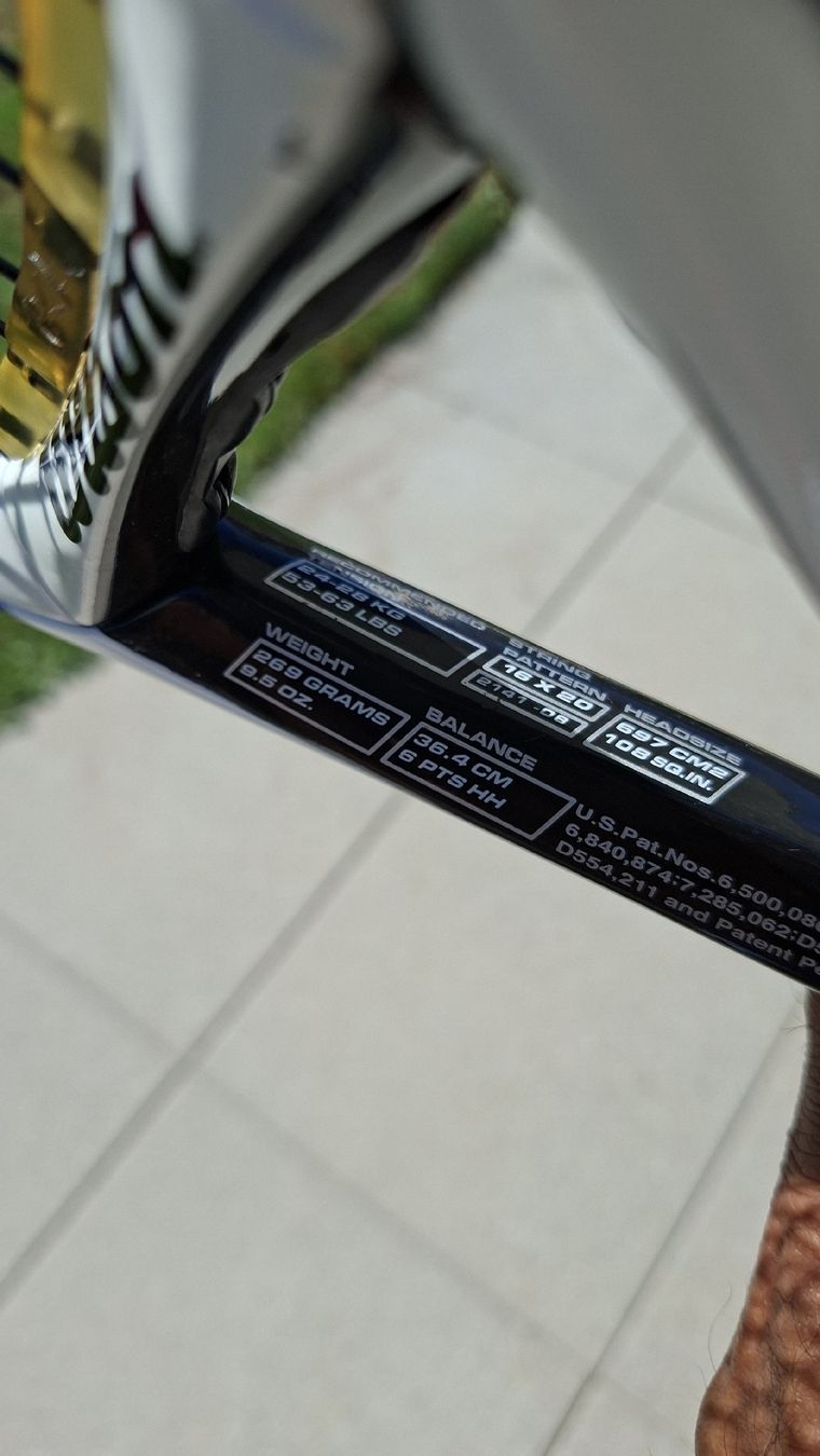 Wilson Racchette: Wilson K Factor oversize – Usato da Grolley venduto da gus_yr9z 4