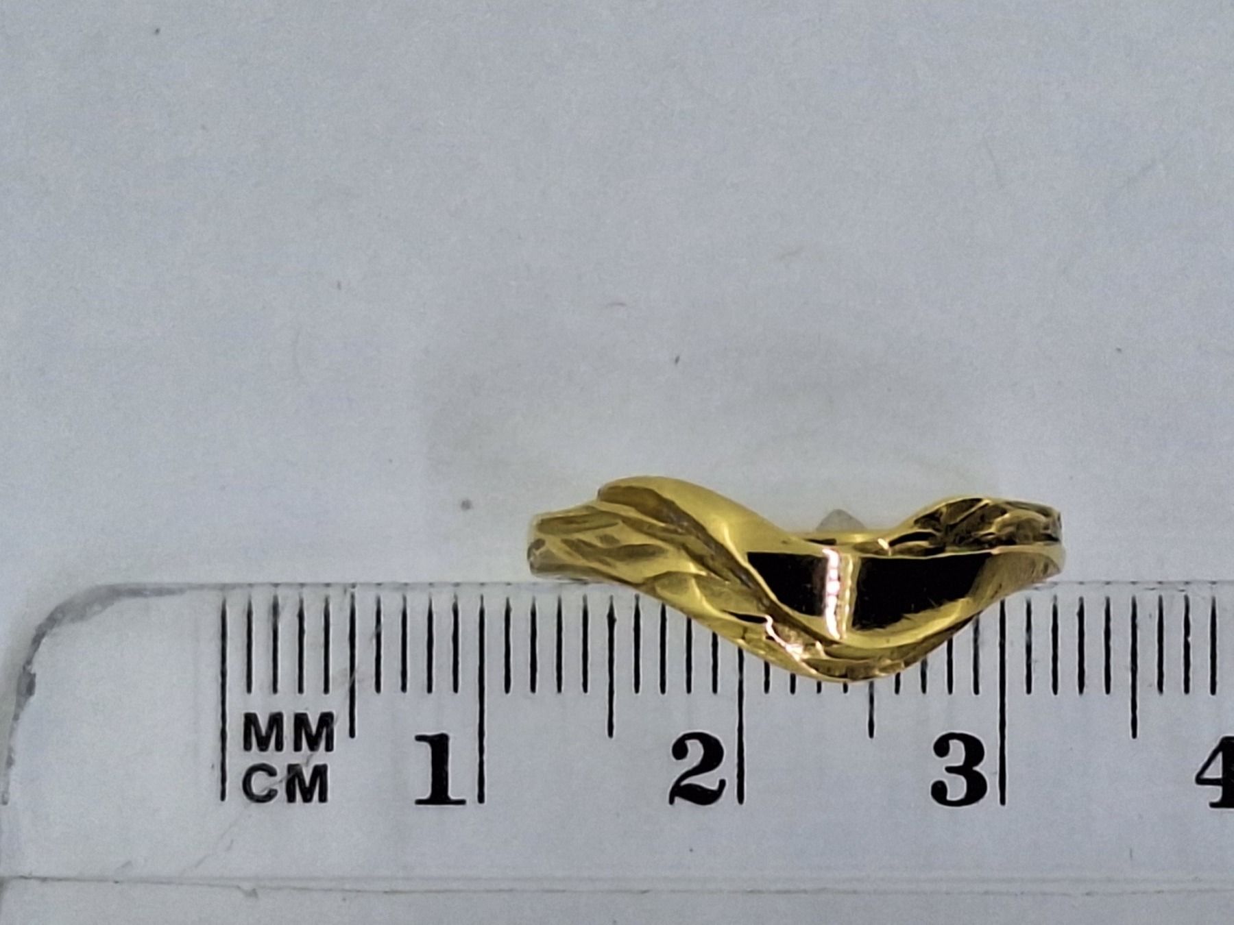 Anelli: Hochwertiger Ring in 750 Gelbgold – Usato da Unterägeri venduto da Altgoldschmuck 6